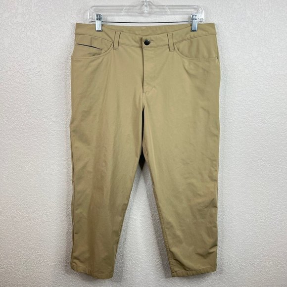 lululemon athletica Other - Lululemon ABC Pant Classic SHORT INSEAM 26" Tofino Sand Men's 34 Business Casual